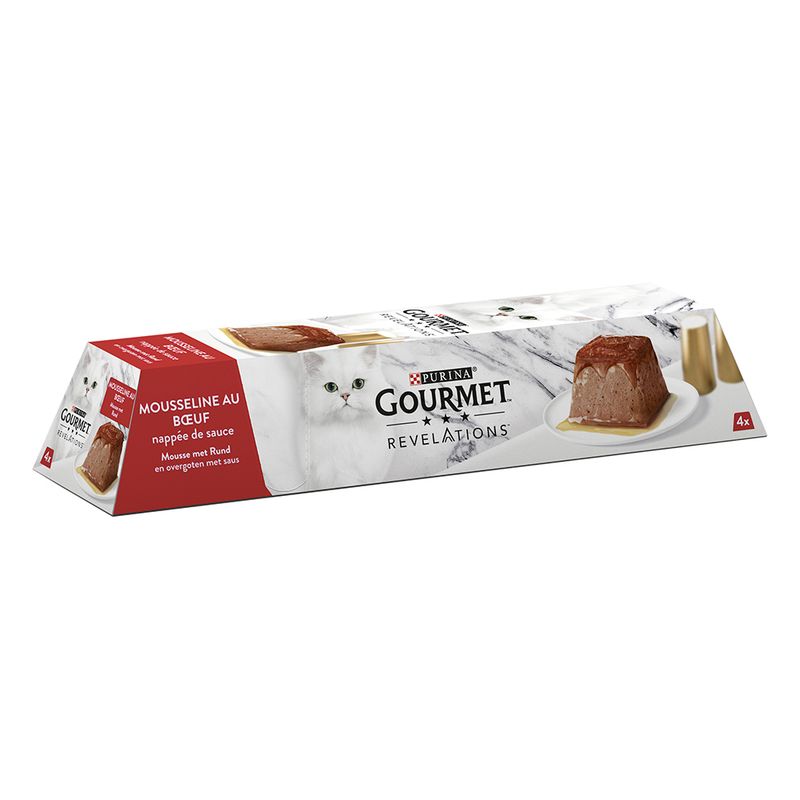 Gourmet Revelations Mousse 4 x 57g Beef