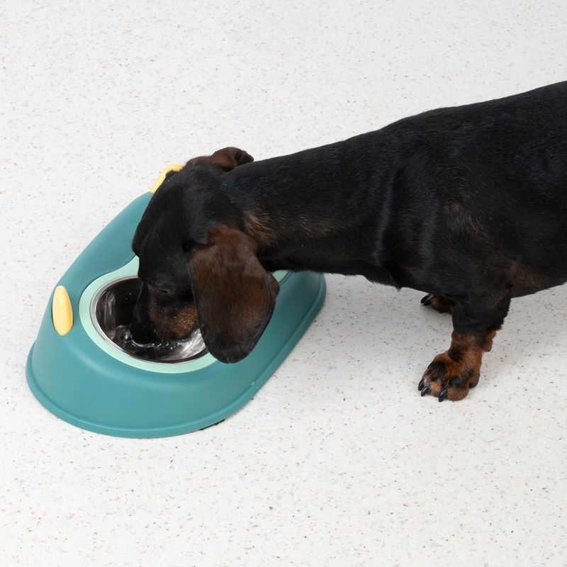 TIAKI double bowl owl 2 x 300 ml