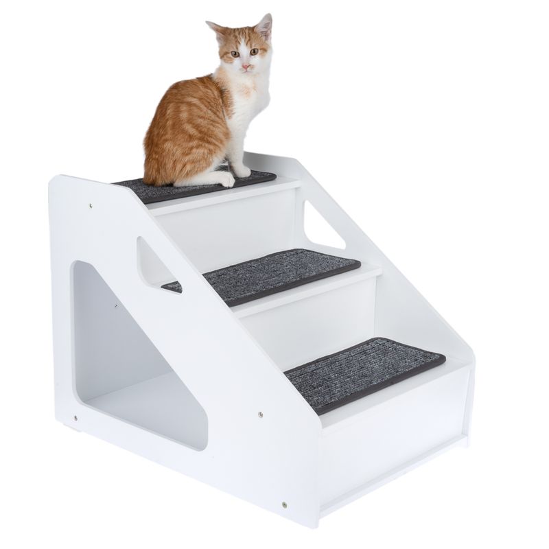 TIAKI Pet Stairs with Hiding Spot 60 x 44 x 45 cm (L x W x H)