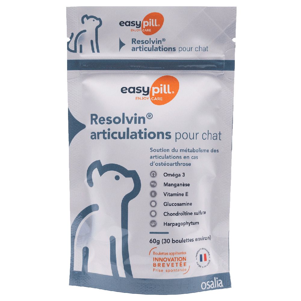 Easypill Resolvin for Cats 30 x 2 g