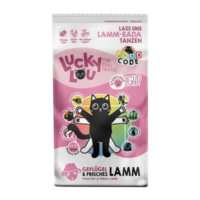 Lucky Lou Light Poultry & Lamb 340g