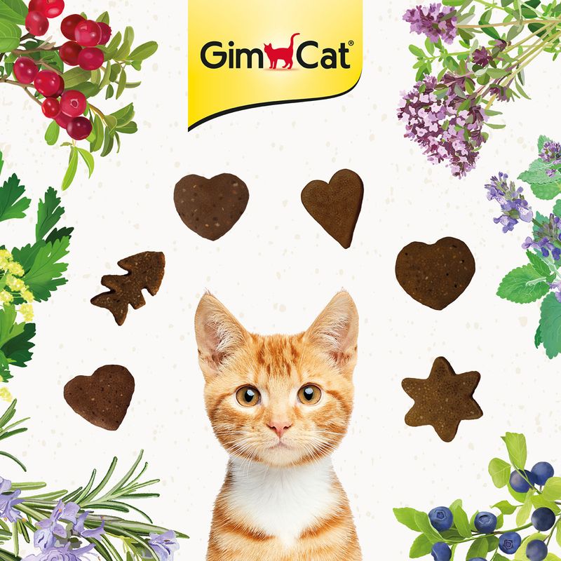 GimCat Crunchy Snacks Duck & Catnip 140g