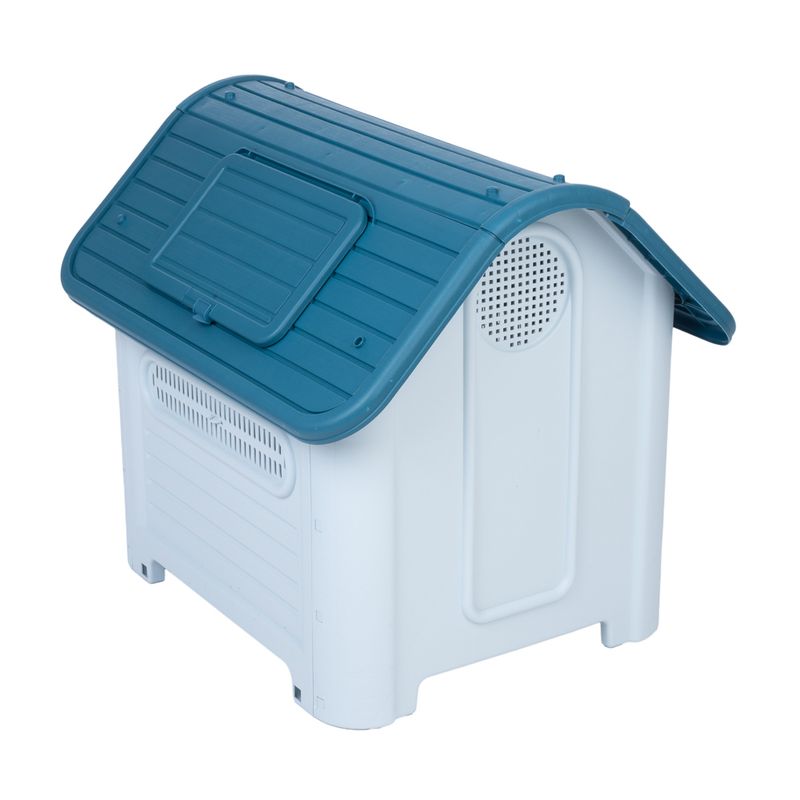 zooplus Basics Plastic Dog Kennel 87 x 72 x 75 cm (L x W x H)