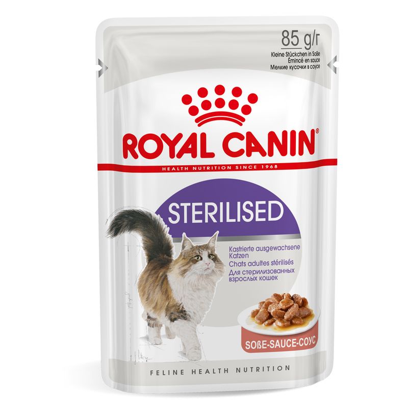 Royal Canin Sterilised in Gravy 12 x 85g