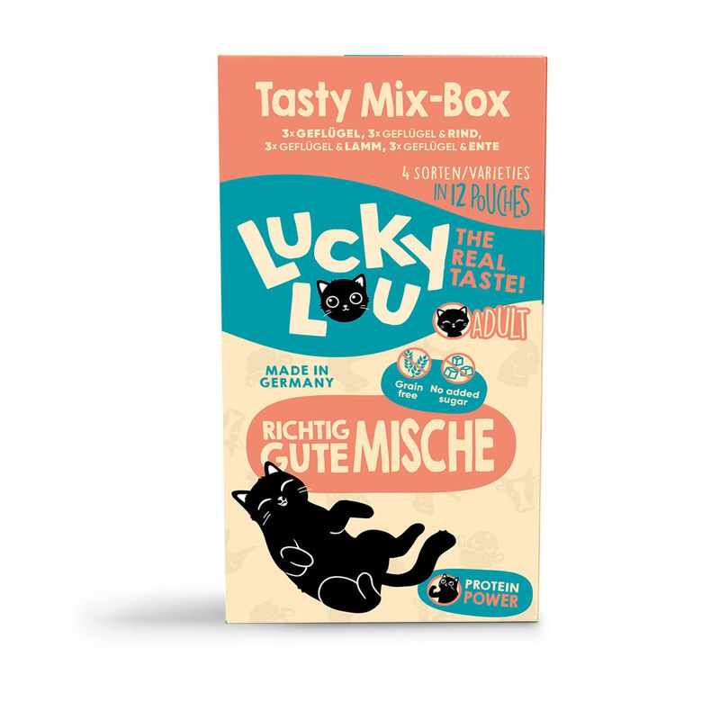 Lucky Lou Adult trial mix 12 x 125 g Tasty Mix