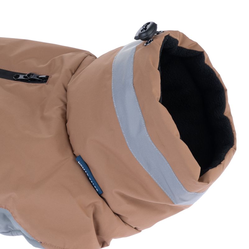 Nomad Tales Bloom Dog Coat - Warm Taupe approx. 30cm (Back Length)