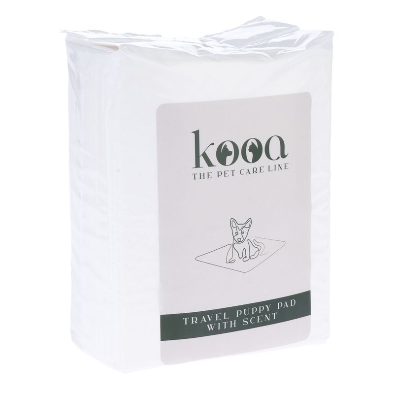 kooa Travel Puppy Pads with Scent 15 Pads