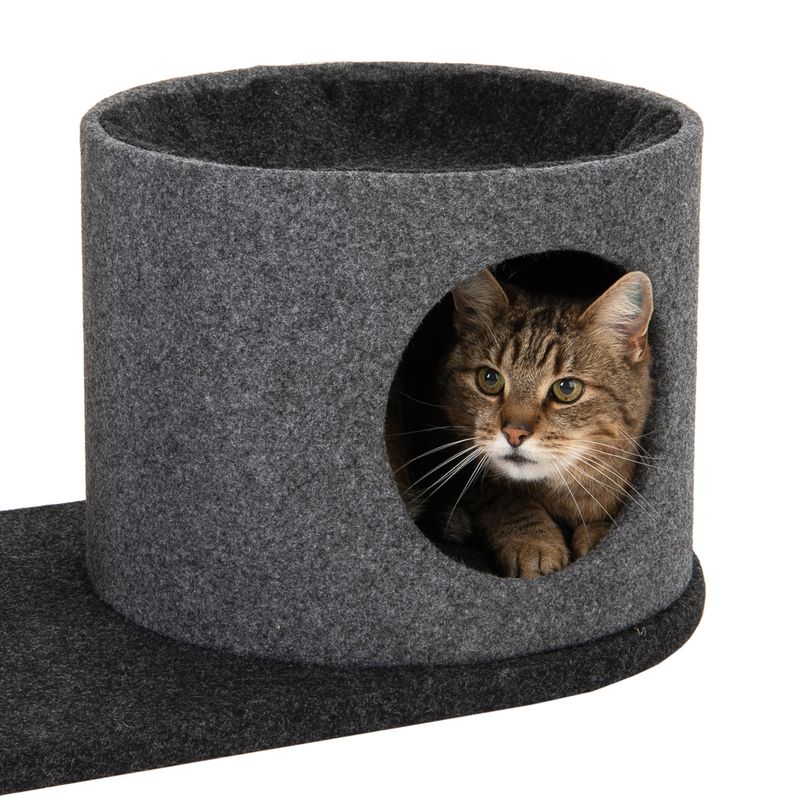 Piccolo Cat Tree grey/black
