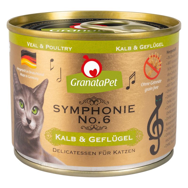 GranataPet Symphonie tasting pack 6 x 200 g Tasting package (6 varieties)