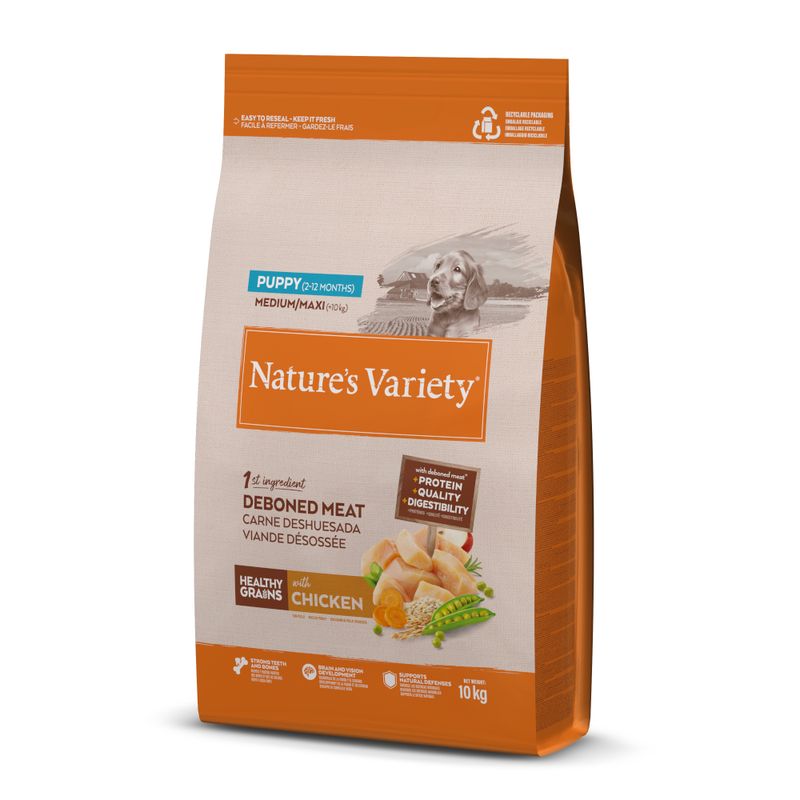 Nature's Variety Healthy Grains Puppy Medium/Maxi Chicken 3kg