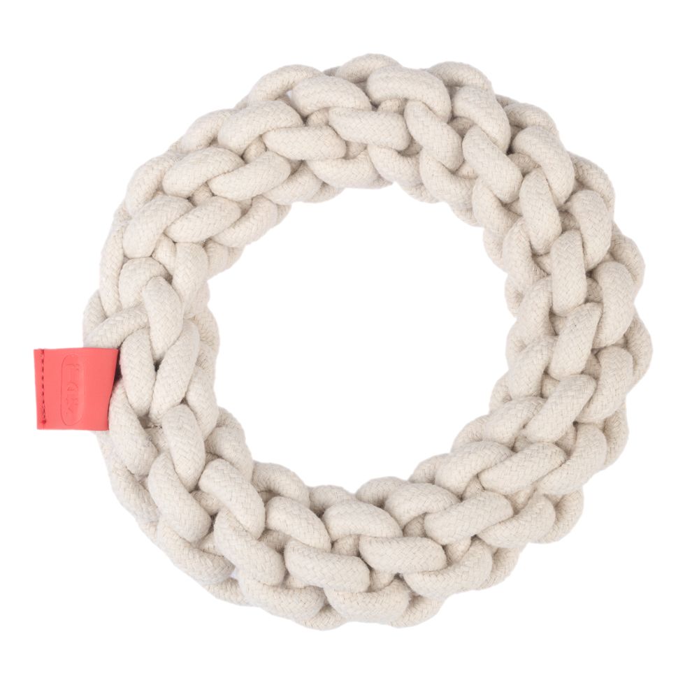 TIAKI Dog Toy Rope Ring Ø 18 x H 4,5 cm