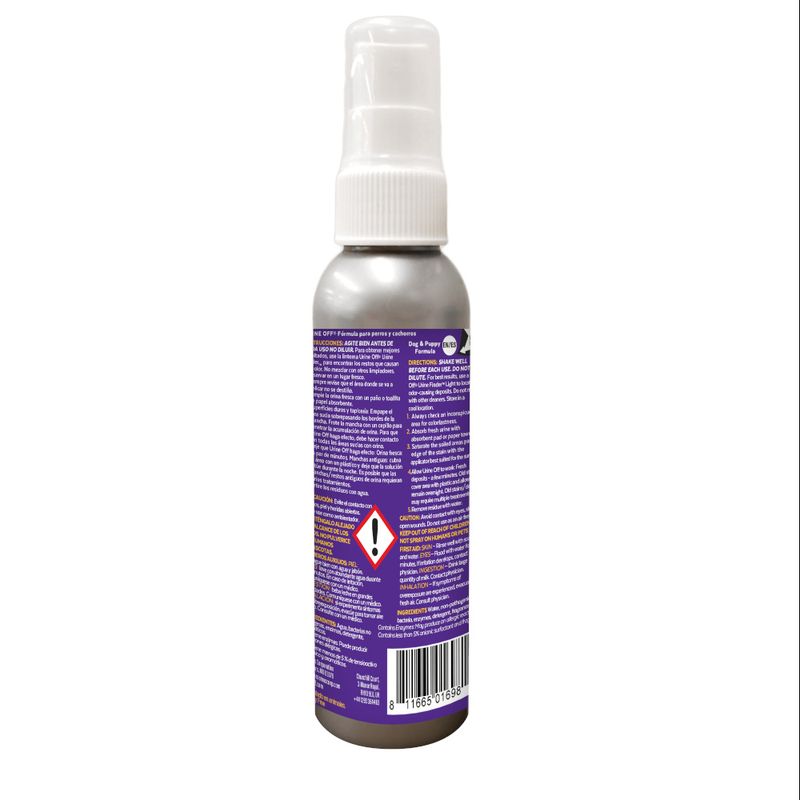 Urine Off Odour & Stain Remover Spray for Dogs 118ml