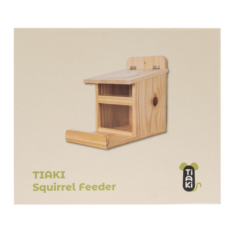 TIAKI squirrel feeding station L 16 x B 26 x H 22 cm