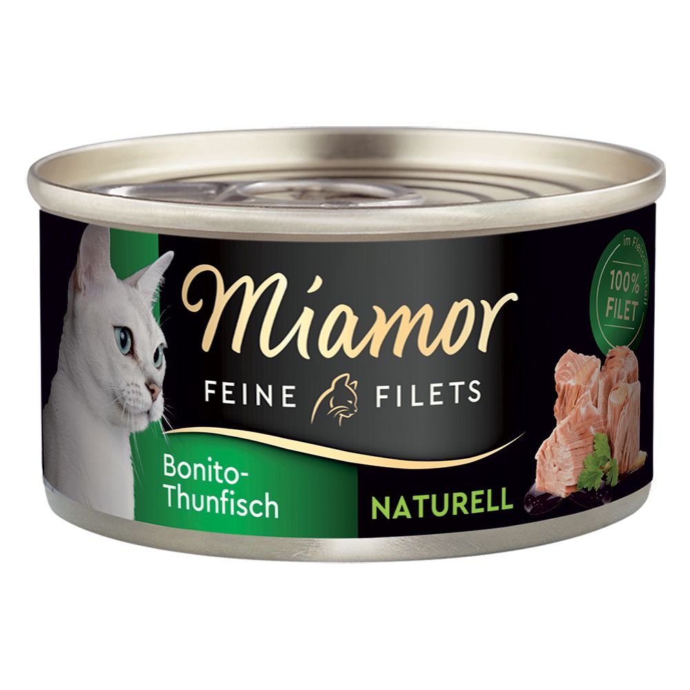 Miamor Fine Fillets Naturelle 6 x 80g Pure Chicken