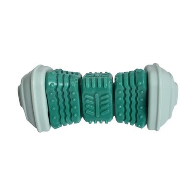 Bobby Dog Toy Onigiri Green: 14.5 x 6.5 x 6.5cm (L x W x H)