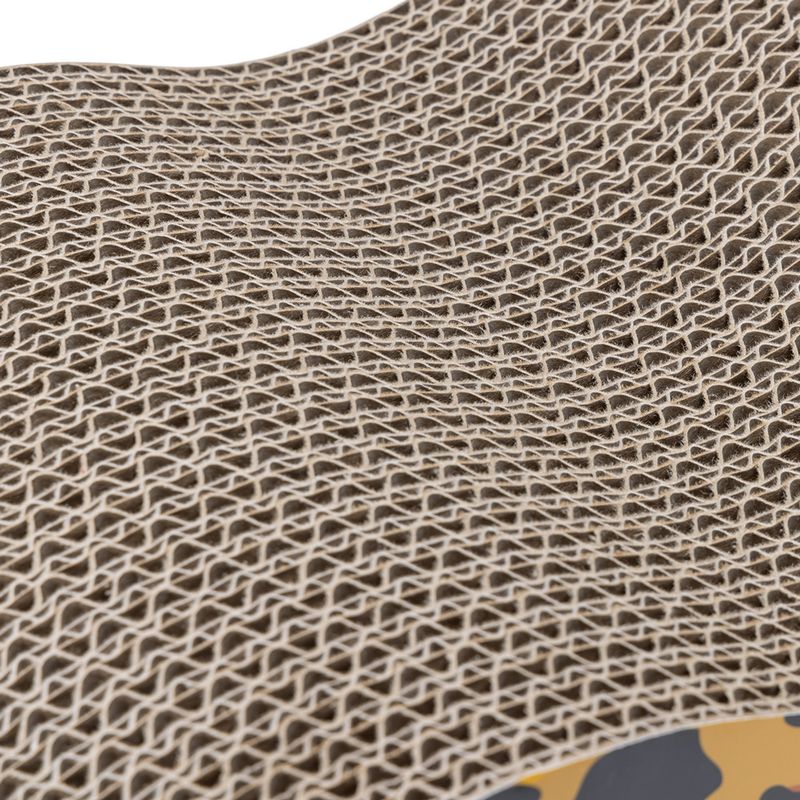 Karlie Leopard Scratching Board approx. 40 x 19 x 4cm (L x W x H)