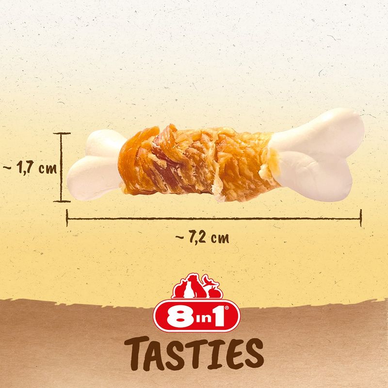 8in1 Tasties Chicken Calcium Bones 85g