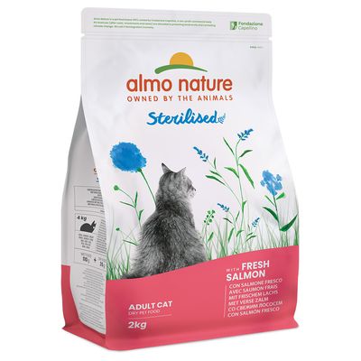 Almo Nature Holistic Sterilised - Salmon & Rice 2kg