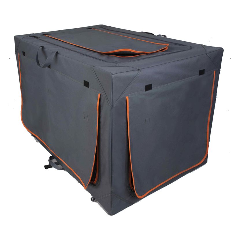 Deluxe Aluminium Folding Nylon Crate L: 91 x 61 x 58 cm (L x W x H)
