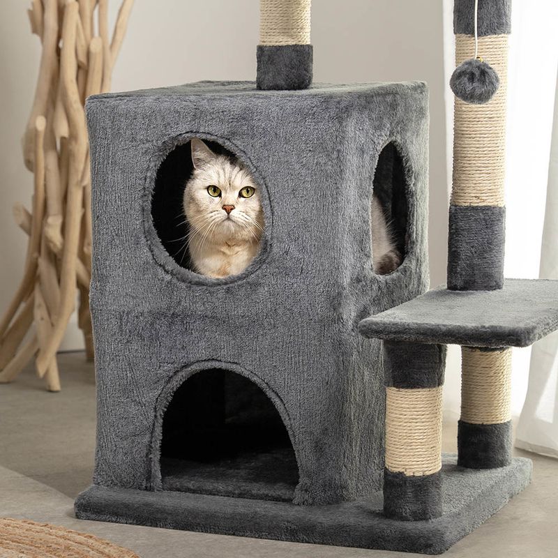 Lionto Scratching Post - 80cm Light Grey