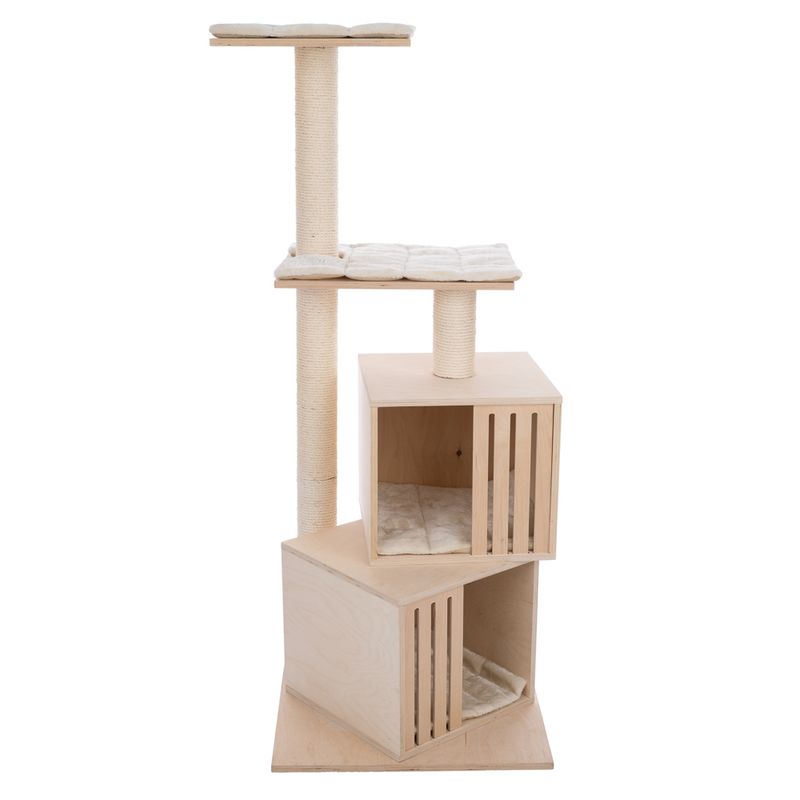 Natural Paradise Silene Cat Tree Light Grey