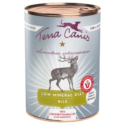 Terra Canis Alimentum Veterinarium Low Mineral Diet 6 x 400 g Chicken
