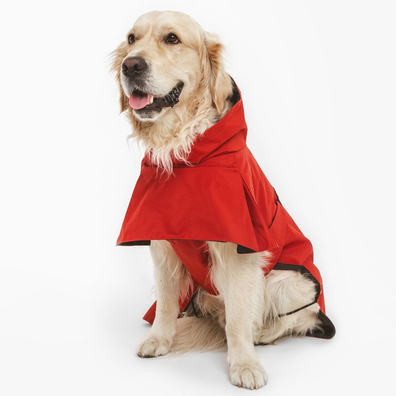 Nomad Tales Spirit Dog Raincoat - Copper approx. 40cm Back Length