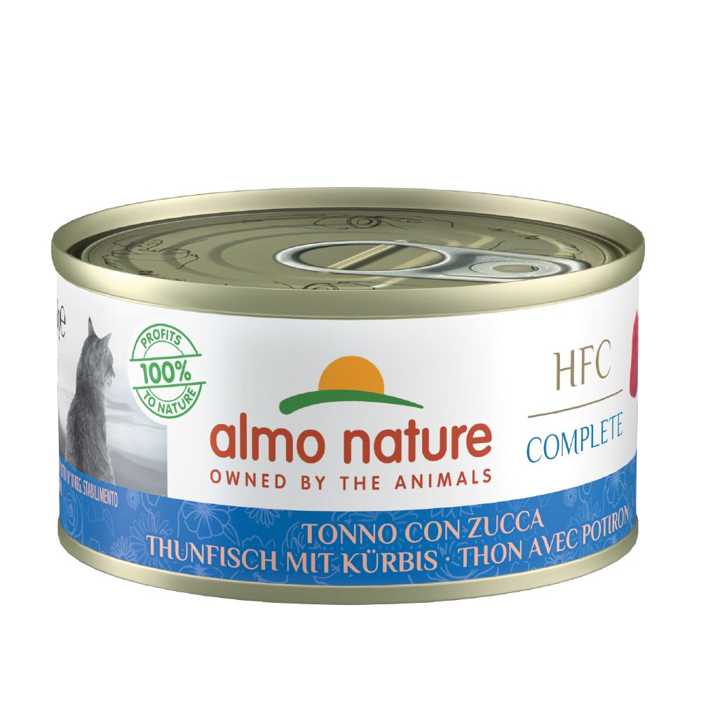 Almo Nature HFC Complete 6 x 70g Tuna with Pumpkin