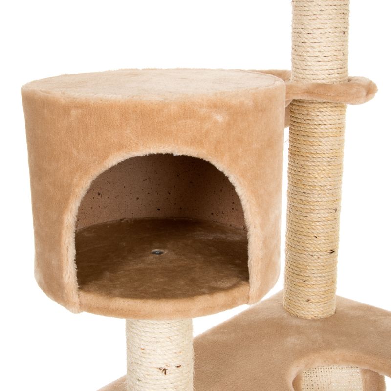 Bear's Den Cat Tree Light Grey