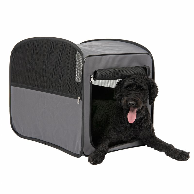 Fiona Collapsible Dog Transport Box Size S: 32 x 53 x 41cm (W x D x H)