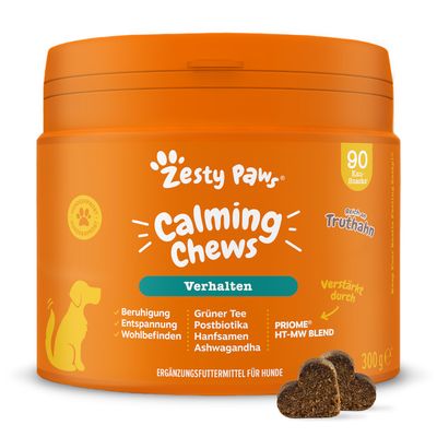 Zesty Paws Calming Chews Behaviour - Turkey 90 Chews