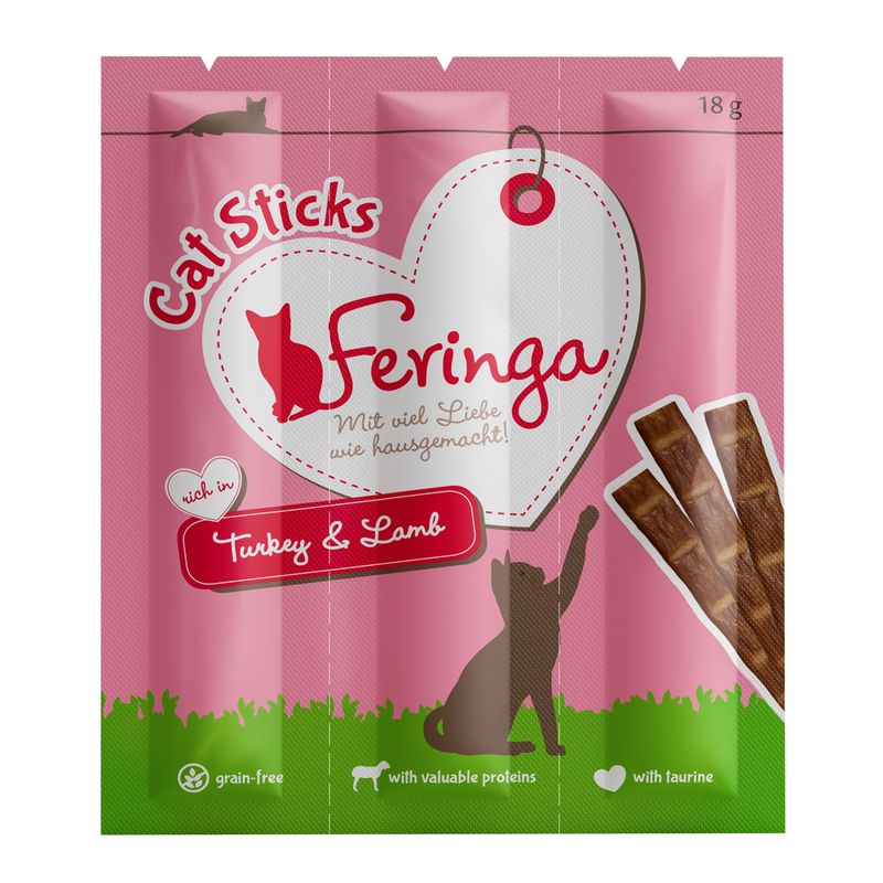Feringa Sticks – Turkey & Lamb 3 Sticks (6g each)