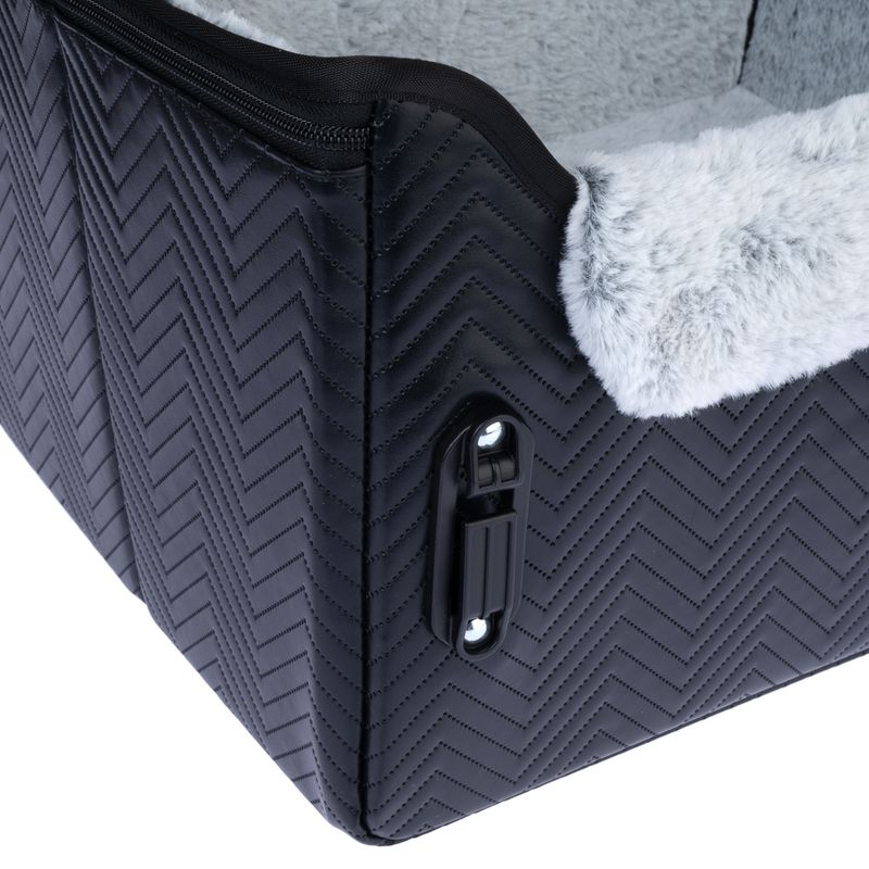 Nomad Tales Blush Deluxe Car Seat - Stone/Ebony 42 x 32 x 28.5 cm (L x W x H)