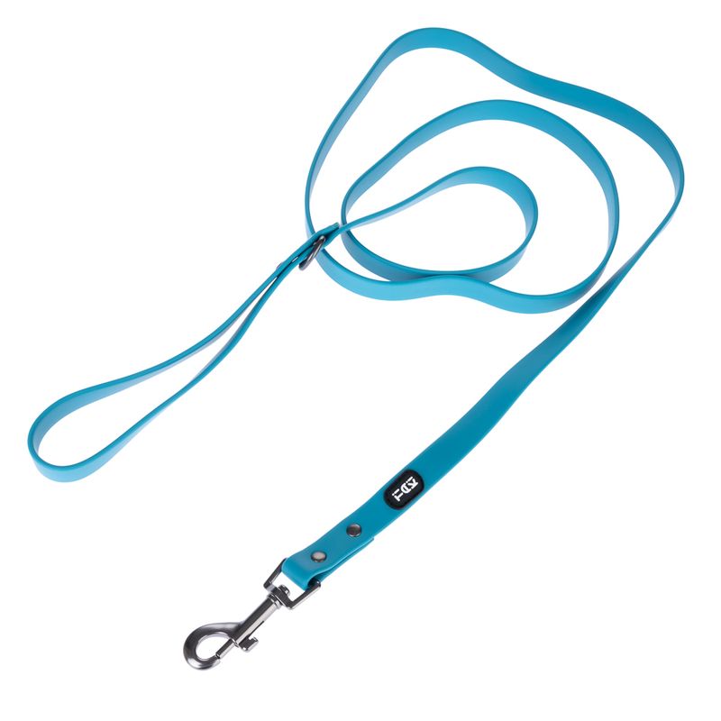 TIAKI Water-repellent PVC leash, blue Length: approx. 200 cm