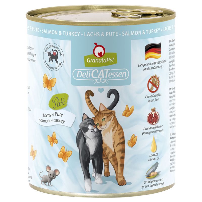 GranataPet DeliCatessen Tasting Pack 6 x 800 g Tasting package I