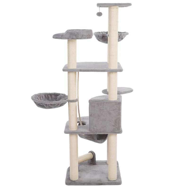 zooplus Basics XL Scratching Post Grey