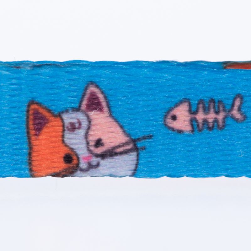 TIAKI Fishbone Cat Collar 20 - 30cm x 10mm (Neck Circumference x Width)