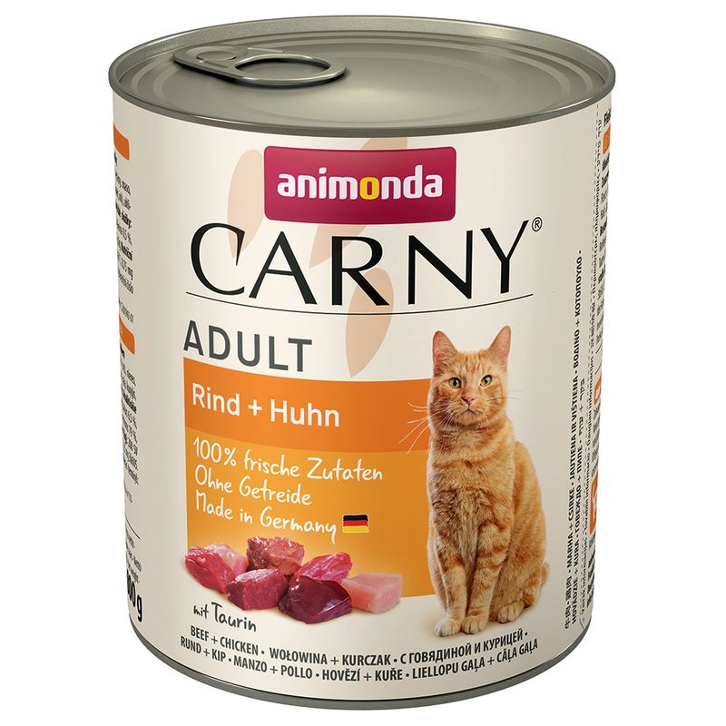 animonda Carny Adult 6 x 800g Pure Beef