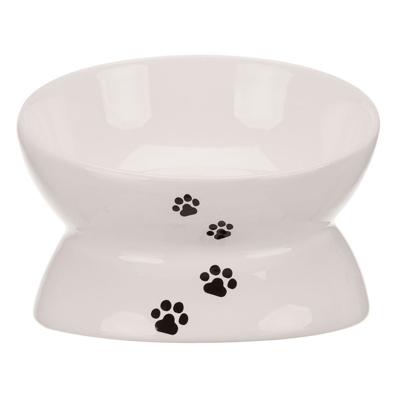 Trixie Tilted Ceramic Bowl 150ml, 13cm diameter