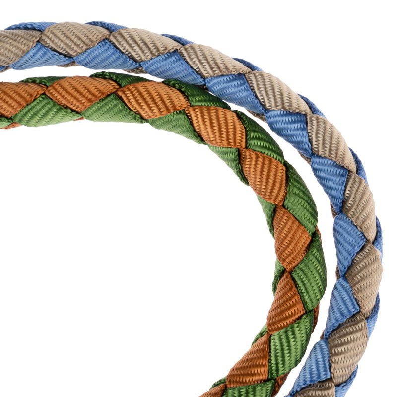 TIAKI Retriever Leash Twist 170 cm long, diameter 12 mm - green/brown