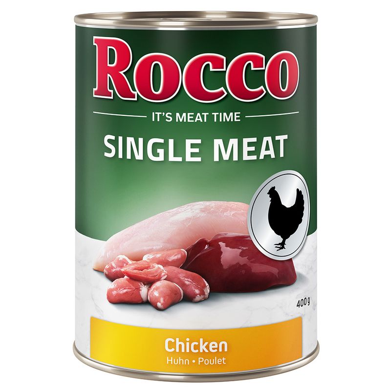 Rocco Single Meat 6 x 400g Beef