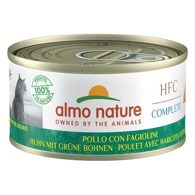 Almo Nature HFC Complete Saver Pack 12 x 70g Chicken with Green Beans