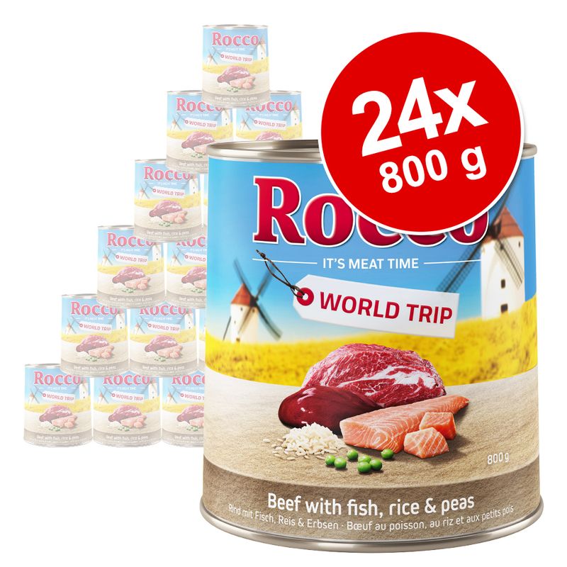 Rocco World Trip: Spain - Beef with Fish, Rice & Peas 6 x 800g