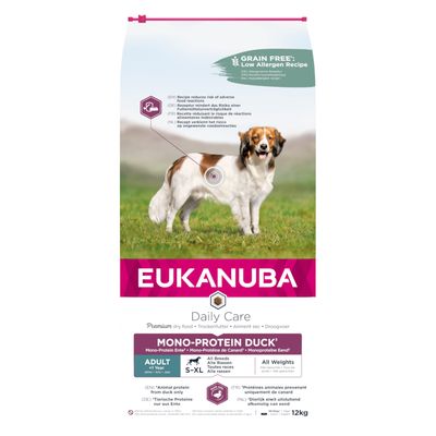 Eukanuba Daily Care Mono-Protein with Duck 12kg