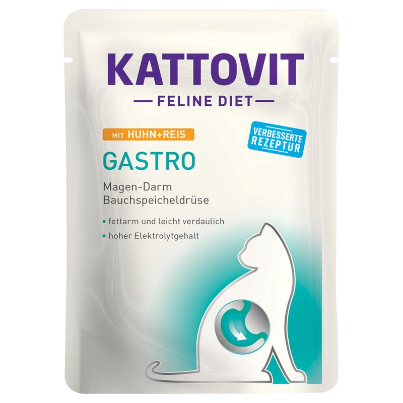 Kattovit Gastro Pouches Mixed Pack 12 x 85g