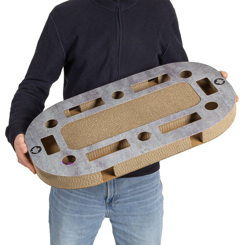 CanadianCat Company Cat Playground PlayPlate L 65 x W 35 x H 5.8 cm