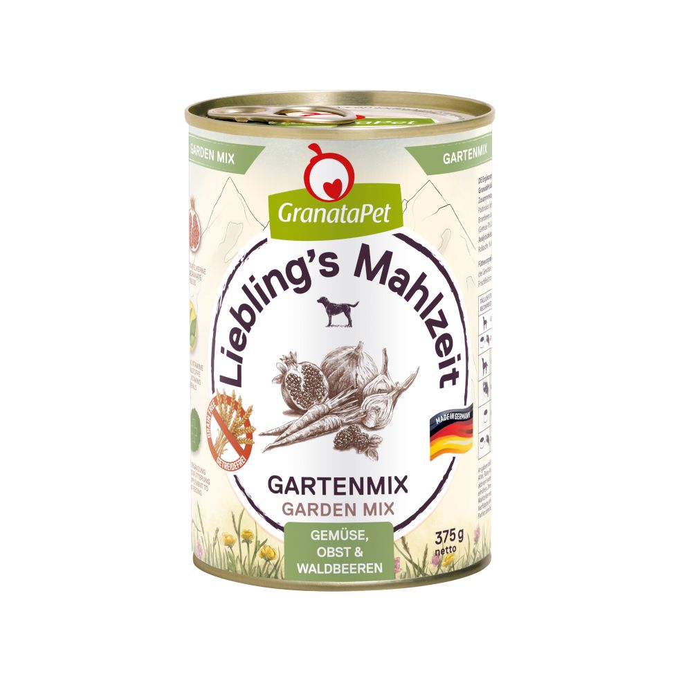 GranataPet Liebling's Mahlzeit - Garden Mix 6 x 375g