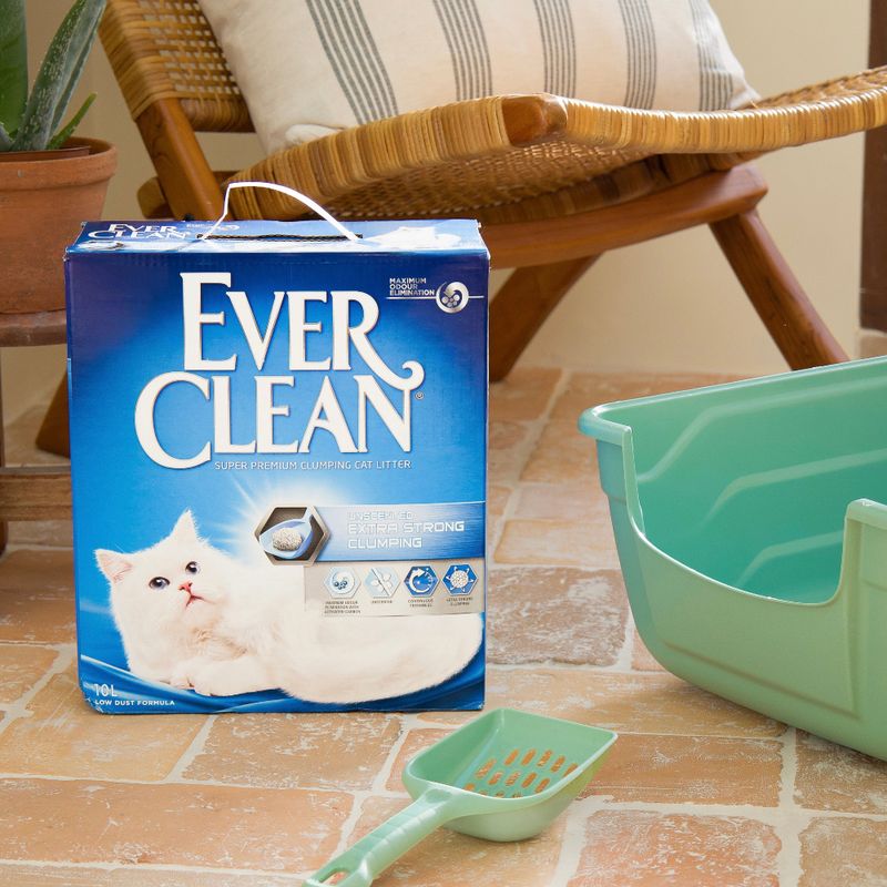 Ever Clean® Extra Strong Clumping Cat Litter - Unscented 10l