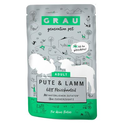 GRAU Gourmet Bites 16 x 125g Pure Chicken