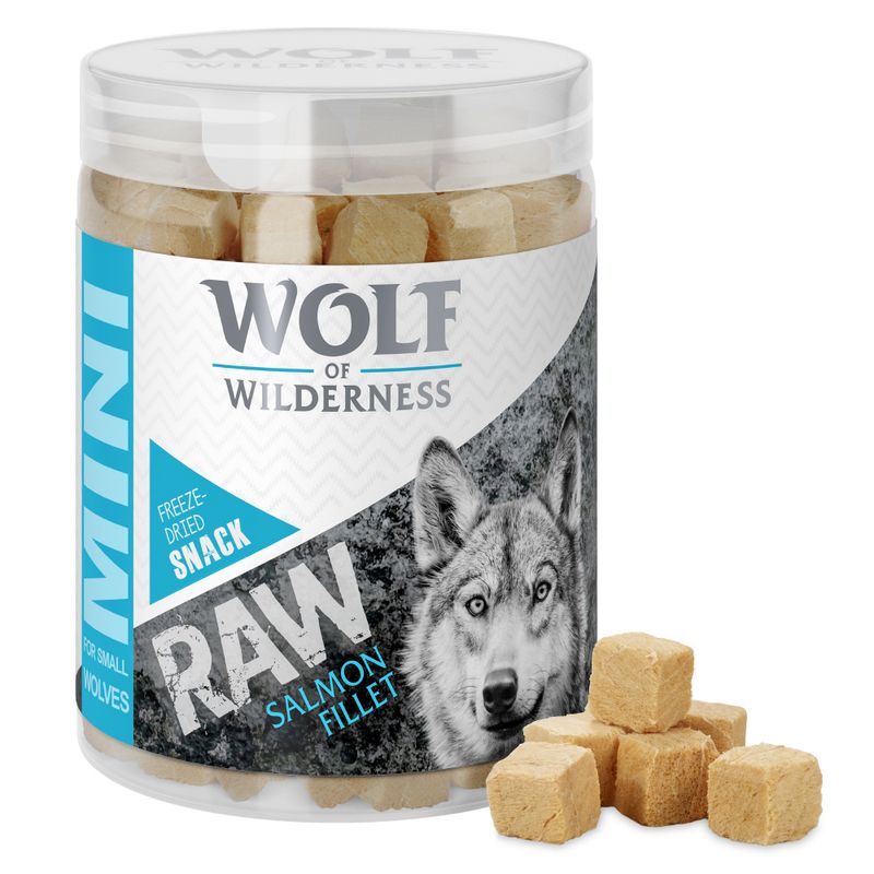 Wolf of Wilderness Mini RAW Freeze-dried Snacks Salmon Fillet (50g)